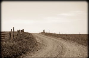 gravel road